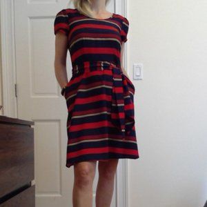 Tommy Hilfiger Multi Coloured Knee Length Dress